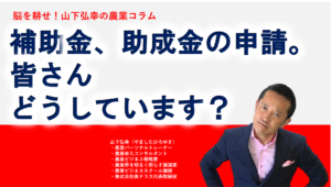 農家の皆さん 補助金 助成金の申請どうしています 農業ビジネスコンサルタント株式会社農テラス